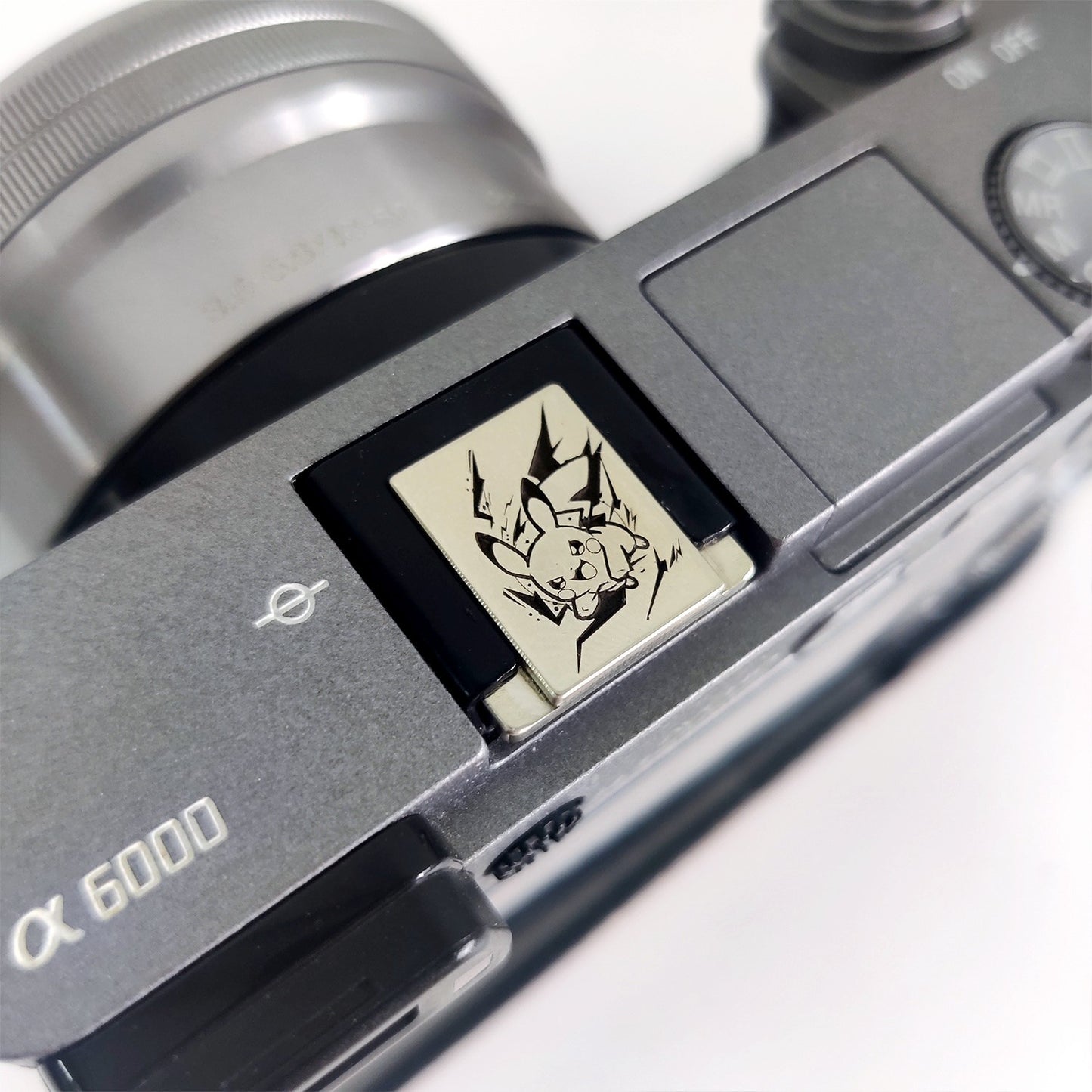 Pokémon Pikachu - Silver Camera Hot Shoe Cover