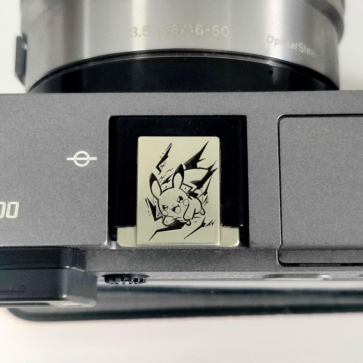 Pokémon Pikachu - Silver Camera Hot Shoe Cover