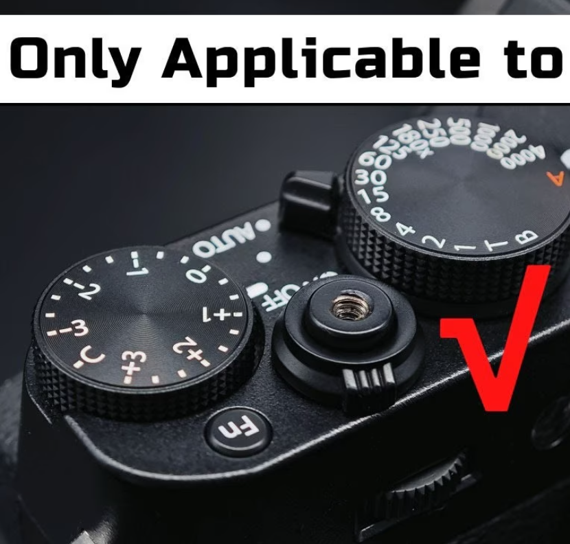 Nikon - Silver Camera Shutter Button