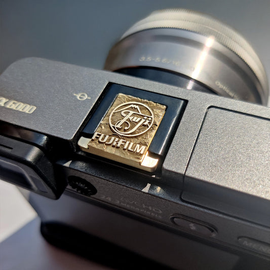 Fujifilm Rockstone - Gold Camera Hot Shoe Cover