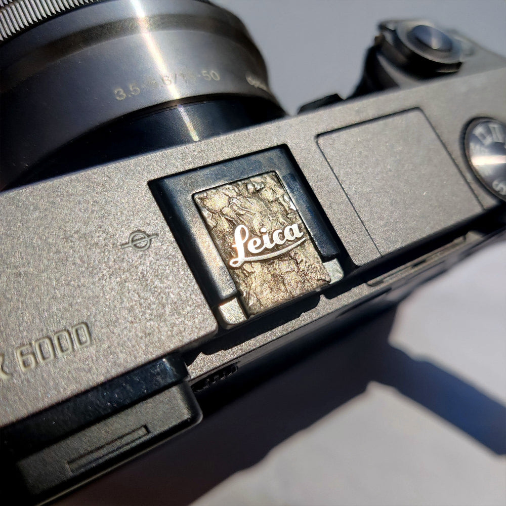Leica Rockstone - Silver Camera Hot Shoe Cover