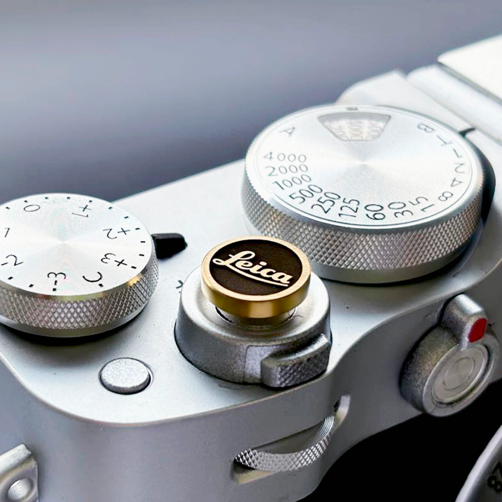 Leica - Gold Camera Shutter Button