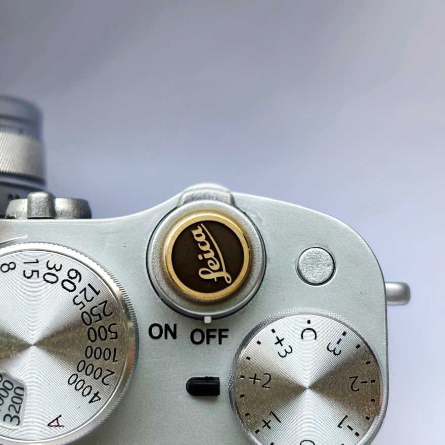 Leica - Gold Camera Shutter Button