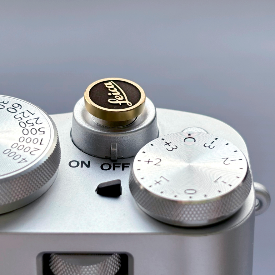 Leica - Gold Camera Shutter Button