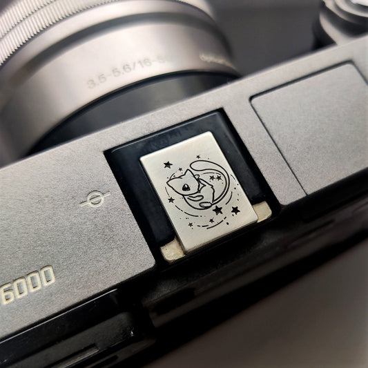Pokémon Mew - Silver Camera Hot Shoe Cover