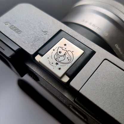 Pokémon Mew - Silver Camera Hot Shoe Cover