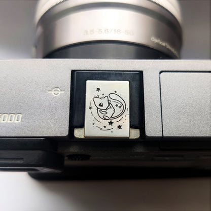 Pokémon Mew - Silver Camera Hot Shoe Cover
