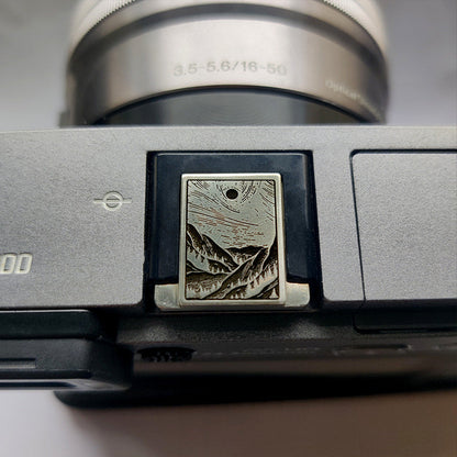 Leder-Metall-Kamera-Blitzschuhe-Abdeckung und Auslöser, Fuji/Nikon/Canon-Zubehör, Geschenke für Fotografie-Liebhaber