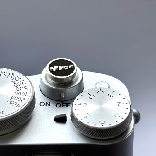 Nikon shutter button silver