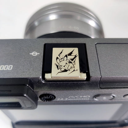 Pokémon Pikachu - Silver Camera Hot Shoe Cover