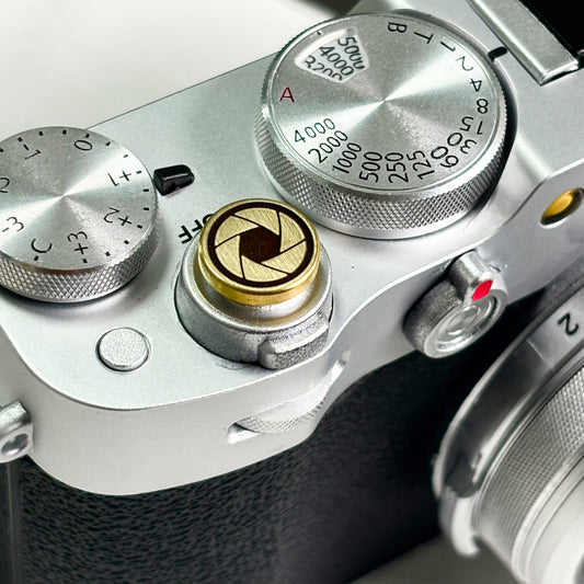Stain Click - Gold Camera Shutter Button