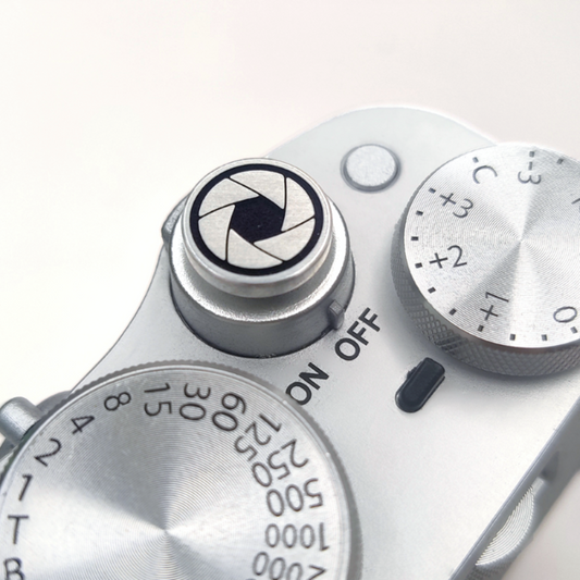 Stain click camera shutter button frontview