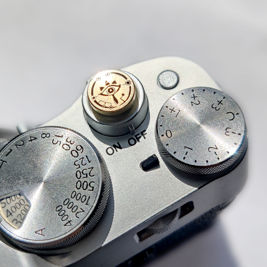 Zelda Camera Shutter Button gold left